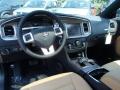  Black/Tan Interior Dodge Charger #12