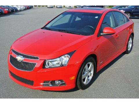 Victory Red Chevrolet Cruze LT/RS.  Click to enlarge.