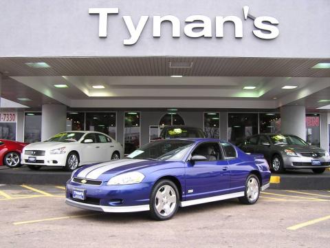 Laser Blue Metallic Chevrolet Monte Carlo SS.  Click to enlarge. Laser Blue Metallic Chevrolet Monte Carlo SS.  Click to enlarge.