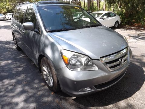 Slate Green Metallic Honda Odyssey Touring.  Click to enlarge.