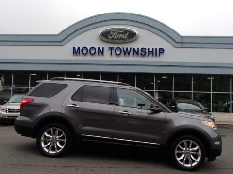 Sterling Grey Metallic Ford Explorer XLT 4WD.  Click to enlarge.