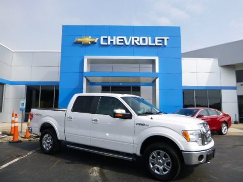 Oxford White Ford F150 Lariat SuperCrew 4x4.  Click to enlarge.