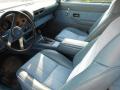  Light Blue Interior Chevrolet Camaro #5