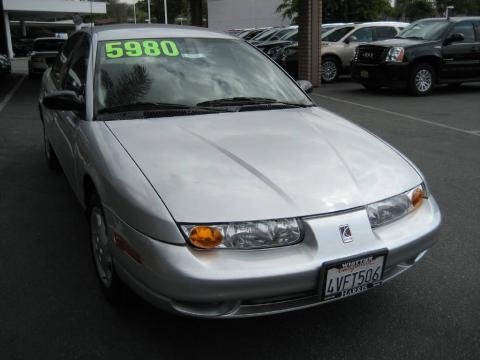 Silver Saturn S Series SL2 Sedan.  Click to enlarge.