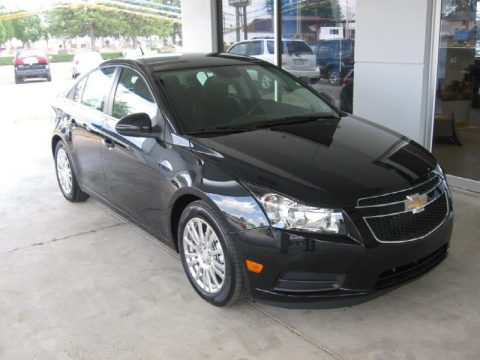 Black Granite Metallic Chevrolet Cruze Eco.  Click to enlarge.