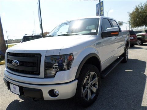 Ingot Silver Metallic Ford F150 FX4 SuperCrew 4x4.  Click to enlarge.