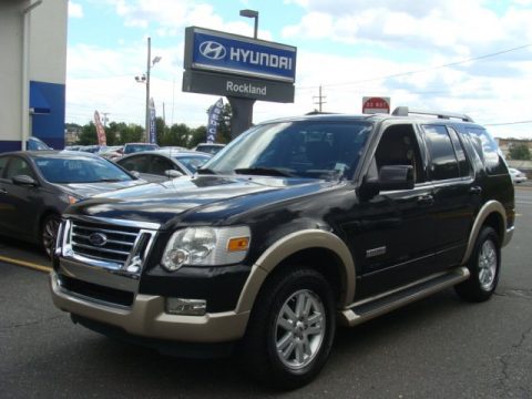 Black Ford Explorer Eddie Bauer.  Click to enlarge.
