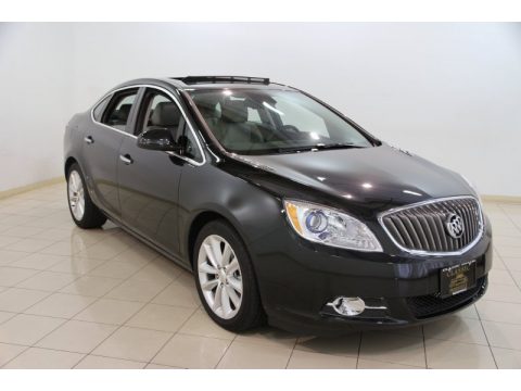 Carbon Black Metallic Buick Verano FWD.  Click to enlarge.