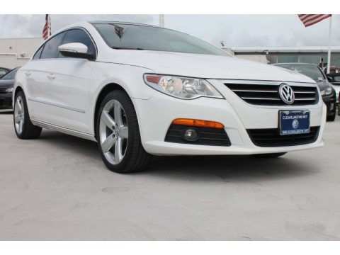 Candy White Volkswagen CC Lux Plus.  Click to enlarge.