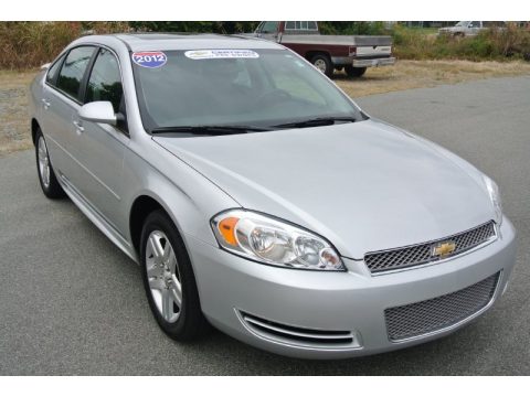 Silver Ice Metallic Chevrolet Impala LT.  Click to enlarge.