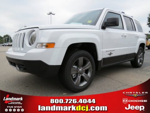 Bright White Jeep Patriot Freedom Edition.  Click to enlarge.