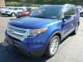 Front 3/4 View of 2014 Ford Explorer XLT 4WD #5