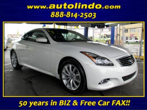 Moonlight White Infiniti G 37 Coupe. Click to enlarge. Moonlight White Infiniti G 37 Coupe. Click to enlarge.