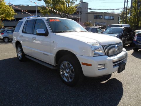 White Platinum Tri-Coat Metallic Mercury Mountaineer V6 Premier AWD. Click to enlarge. White Platinum Tri-Coat Metallic Mercury Mountaineer V6 Premier AWD. Click to enlarge.