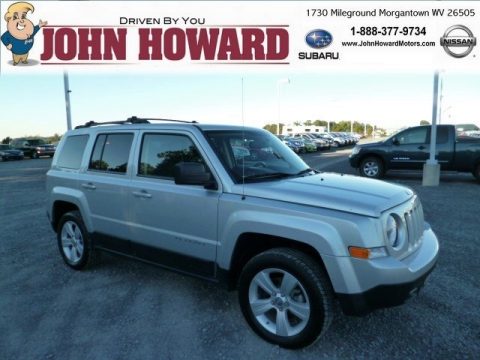 Bright Silver Metallic Jeep Patriot Sport 4x4.  Click to enlarge.
