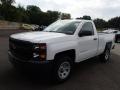Front 3/4 View of 2014 Chevrolet Silverado 1500 WT Regular Cab 4x4 #2