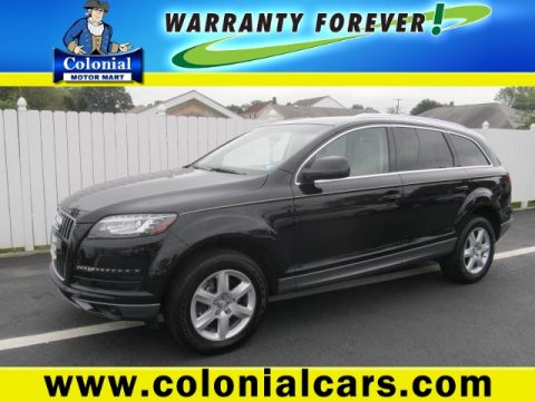 Orca Black Metallic Audi Q7 3.6 Premium Plus quattro.  Click to enlarge.