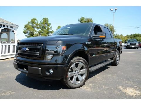 Tuxedo Black Metallic Ford F150 FX2 SuperCrew.  Click to enlarge.