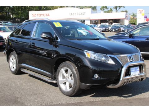 Stargazer Black Lexus RX 350 AWD.  Click to enlarge.
