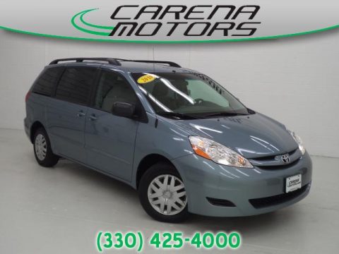 Blue Mirage Metallic Toyota Sienna LE.  Click to enlarge.