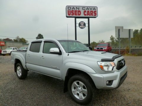 Silver Streak Mica Toyota Tacoma V6 TRD Sport Double Cab 4x4.  Click to enlarge.
