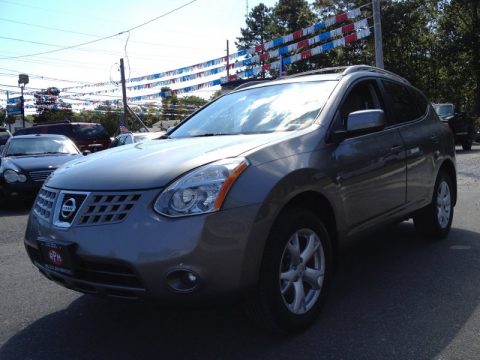 Gotham Gray Metallic Nissan Rogue SL AWD.  Click to enlarge.