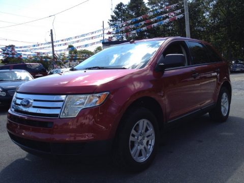 Redfire Metallic Ford Edge SE.  Click to enlarge.