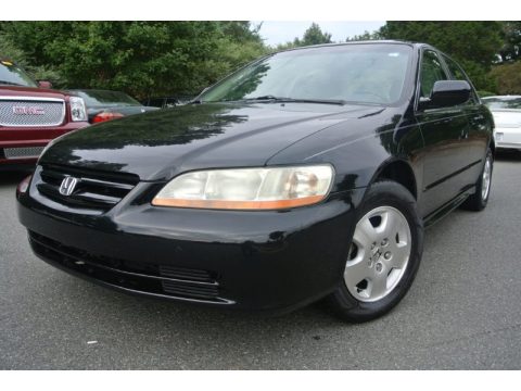 Nighthawk Black Pearl Honda Accord EX V6 Sedan.  Click to enlarge.