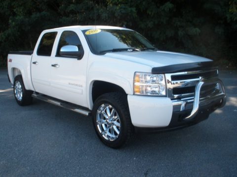 Summit White Chevrolet Silverado 1500 LT Crew Cab 4x4. Click to enlarge. Summit White Chevrolet Silverado 1500 LT Crew Cab 4x4. Click to enlarge.