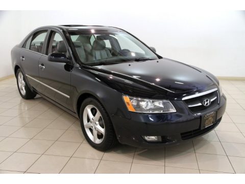 Deepwater Blue Hyundai Sonata Limited V6. Click to enlarge. Deepwater Blue Hyundai Sonata Limited V6. Click to enlarge.