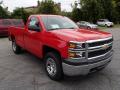 Front 3/4 View of 2014 Chevrolet Silverado 1500 WT Regular Cab 4x4 #2
