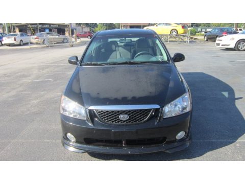 Ebony Black Kia Spectra 5 Wagon. Click to enlarge. Ebony Black Kia Spectra 5 Wagon. Click to enlarge.