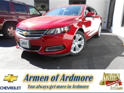 Crystal Red Tintcoat Chevrolet Impala LT.  Click to enlarge.