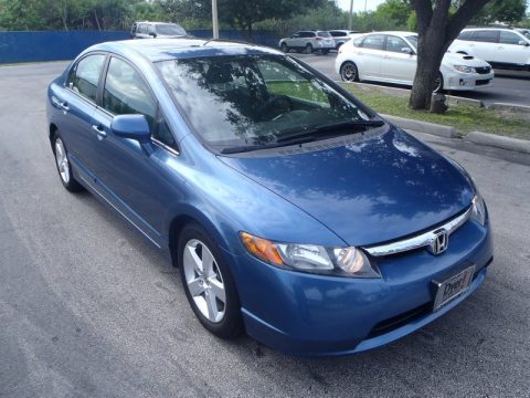 Atomic Blue Metallic Honda Civic EX Sedan. Click to enlarge. Atomic Blue Metallic Honda Civic EX Sedan. Click to enlarge.