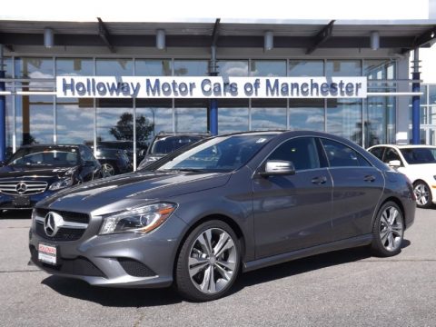 Mountain Gray Metallic Mercedes-Benz CLA 250.  Click to enlarge.