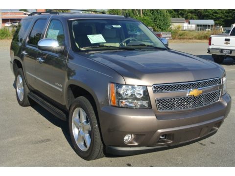 Mocha Steel Metallic Chevrolet Tahoe LTZ 4x4.  Click to enlarge.
