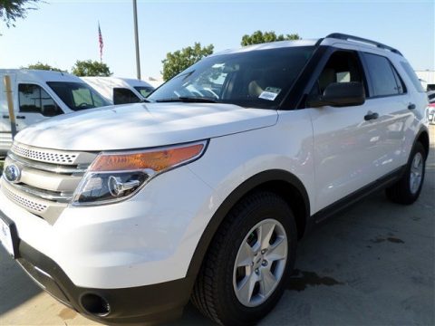 Oxford White Ford Explorer FWD. Click to enlarge. Oxford White Ford Explorer FWD. Click to enlarge.