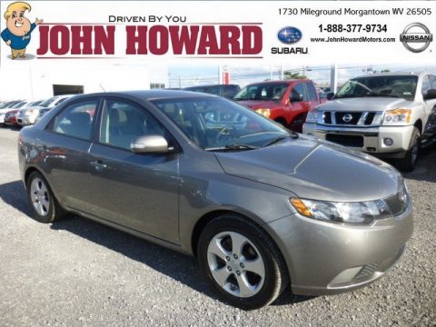 Titanium Kia Forte EX.  Click to enlarge.