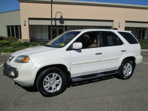 Aspen White Pearl Acura MDX .  Click to enlarge.