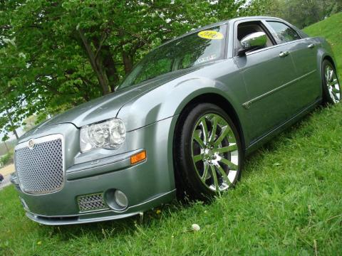 Silver Steel Metallic Chrysler 300 C SRT8.  Click to enlarge.