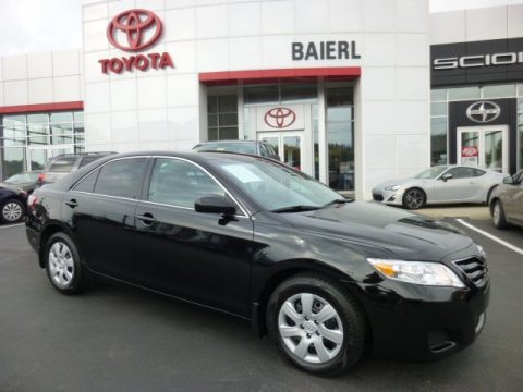 Black Toyota Camry LE. Click to enlarge. Black Toyota Camry LE. Click to enlarge.