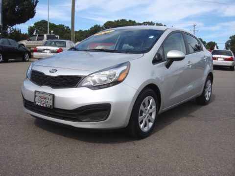 Bright Silver Kia Rio LX Sedan. Click to enlarge. Bright Silver Kia Rio LX Sedan. Click to enlarge.