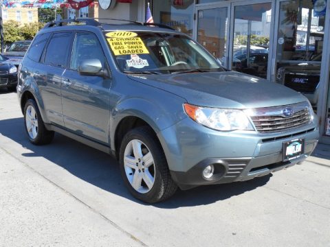 Sage Green Metallic Subaru Forester 2.5 X Limited.  Click to enlarge.