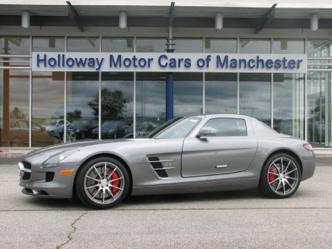 AMG Imola Grey Metallic Mercedes-Benz SLS AMG.  Click to enlarge.