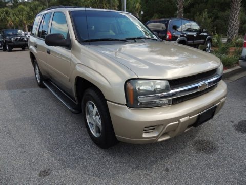 Sandstone Metallic Chevrolet TrailBlazer LS 4x4.  Click to enlarge.