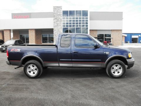 True Blue Metallic Ford F150 XLT SuperCab 4x4. Click to enlarge. True Blue Metallic Ford F150 XLT SuperCab 4x4. Click to enlarge.
