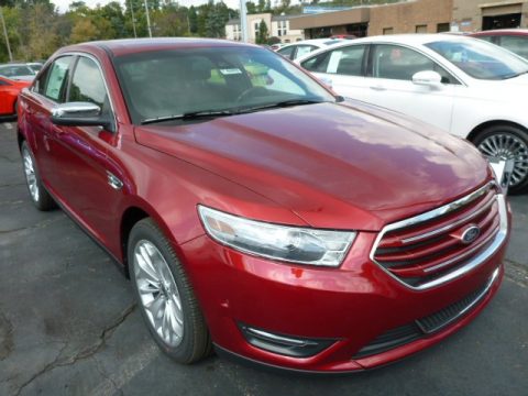 Ruby Red Ford Taurus Limited AWD.  Click to enlarge.