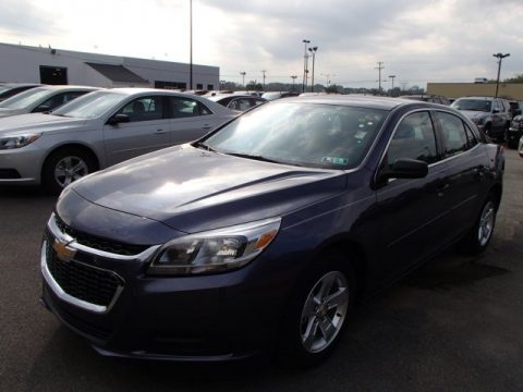 Atlantis Blue Metallic Chevrolet Malibu LS.  Click to enlarge.