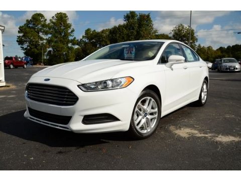 Oxford White Ford Fusion SE EcoBoost.  Click to enlarge.