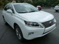 Front 3/4 View of 2014 Lexus RX 450h AWD #6